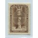 ARGENTINA 1949 GJ 974a ESTAMPILLA CON VARIEDAD CATALOGADA NUEVA CON GOMA U$ 15